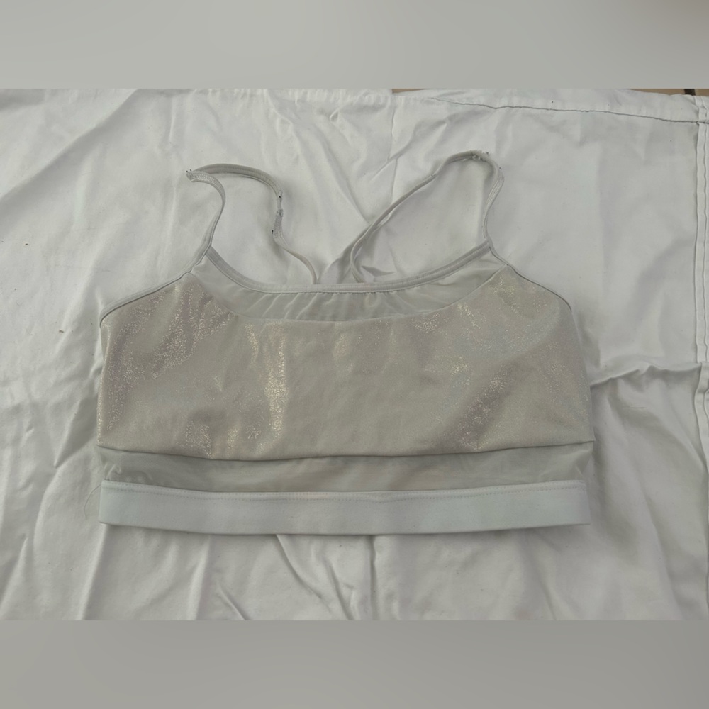 victoria’s secret sparkly sports bra